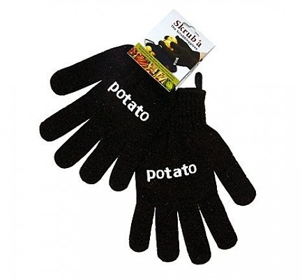 Bild: Kartoffel- und Gemüseputz-Handschuh